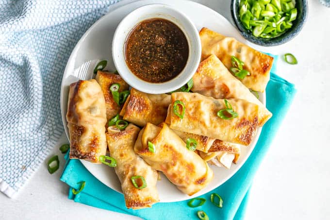 Homemade Vegetable Egg Rolls - The Hungry Waitress