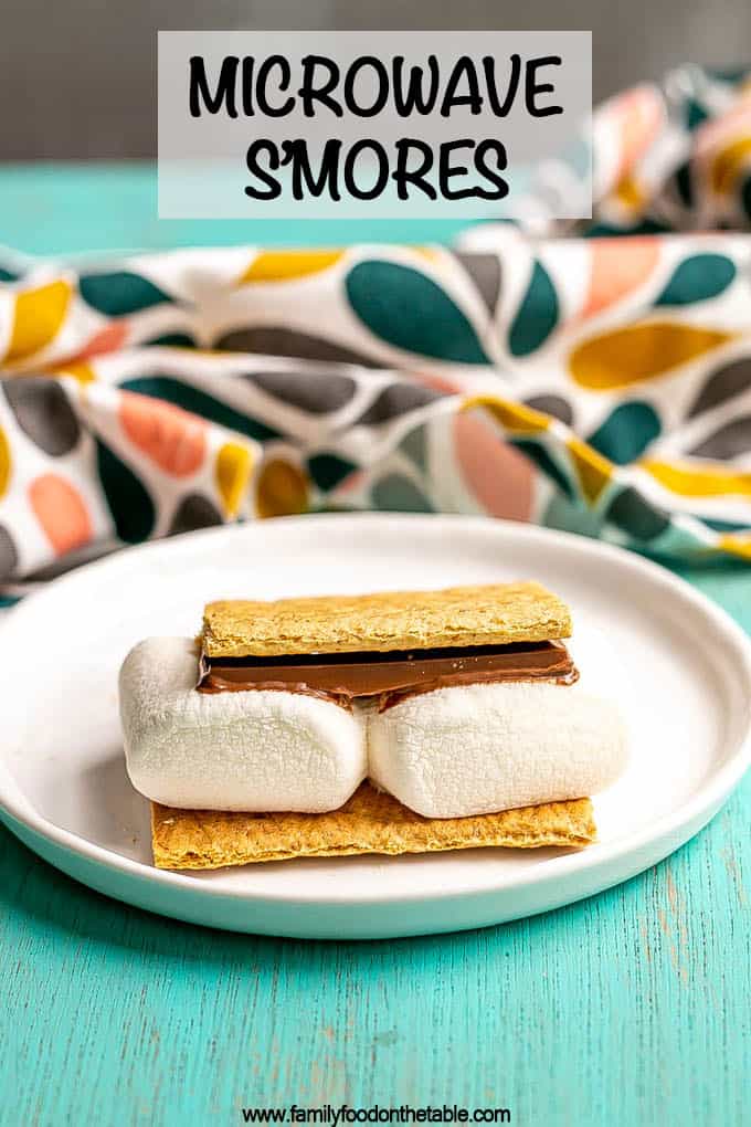 Microwave S Mores Family Food On The Table