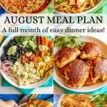 August Meal Plan