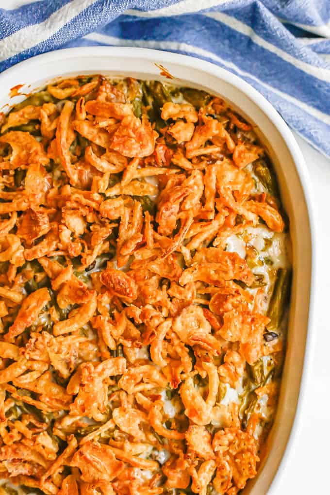 Classic Green Bean Casserole - Family Food on the Table