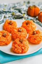 Pumpkin Rice Krispies - Family Food on the Table