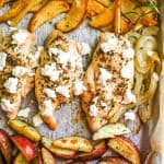 Sheet Pan Chicken and Apples with Potatoes