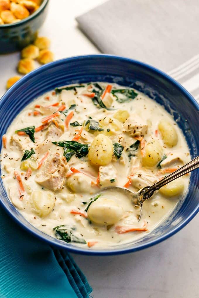Creamy Chicken And Gnocchi Soup Recipe Tasty Chicken Recipes Creamy Chicken And Gnocchi Soup Recipe Tasty Chicken Recipes