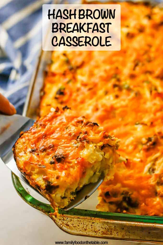 Hash Brown Breakfast Casserole Family Food on the Table