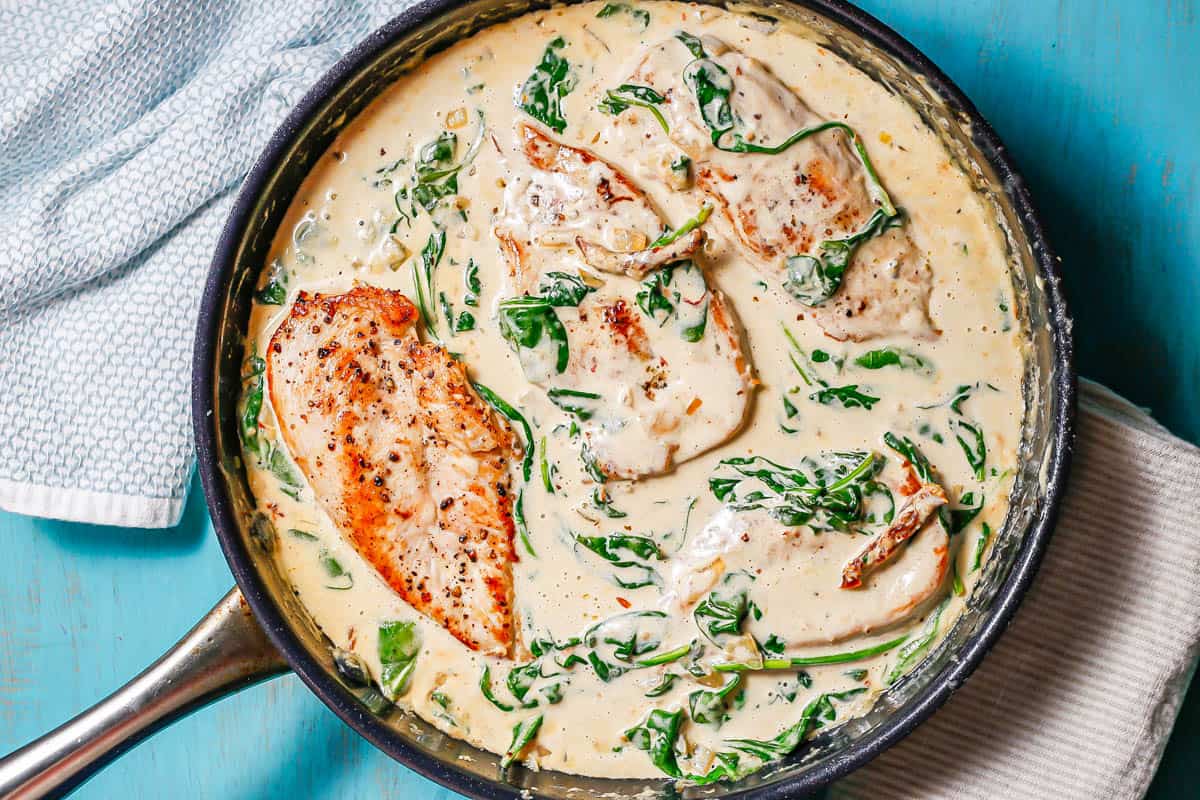 Chicken Cutlets in Tuscan Cream Sauce – Instant Pot Recipes