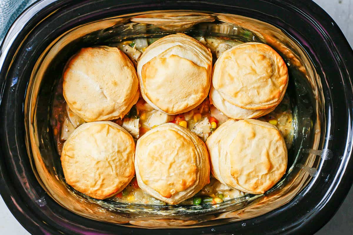 Crock Pot Chicken Pot Pie - Family Food on the Table