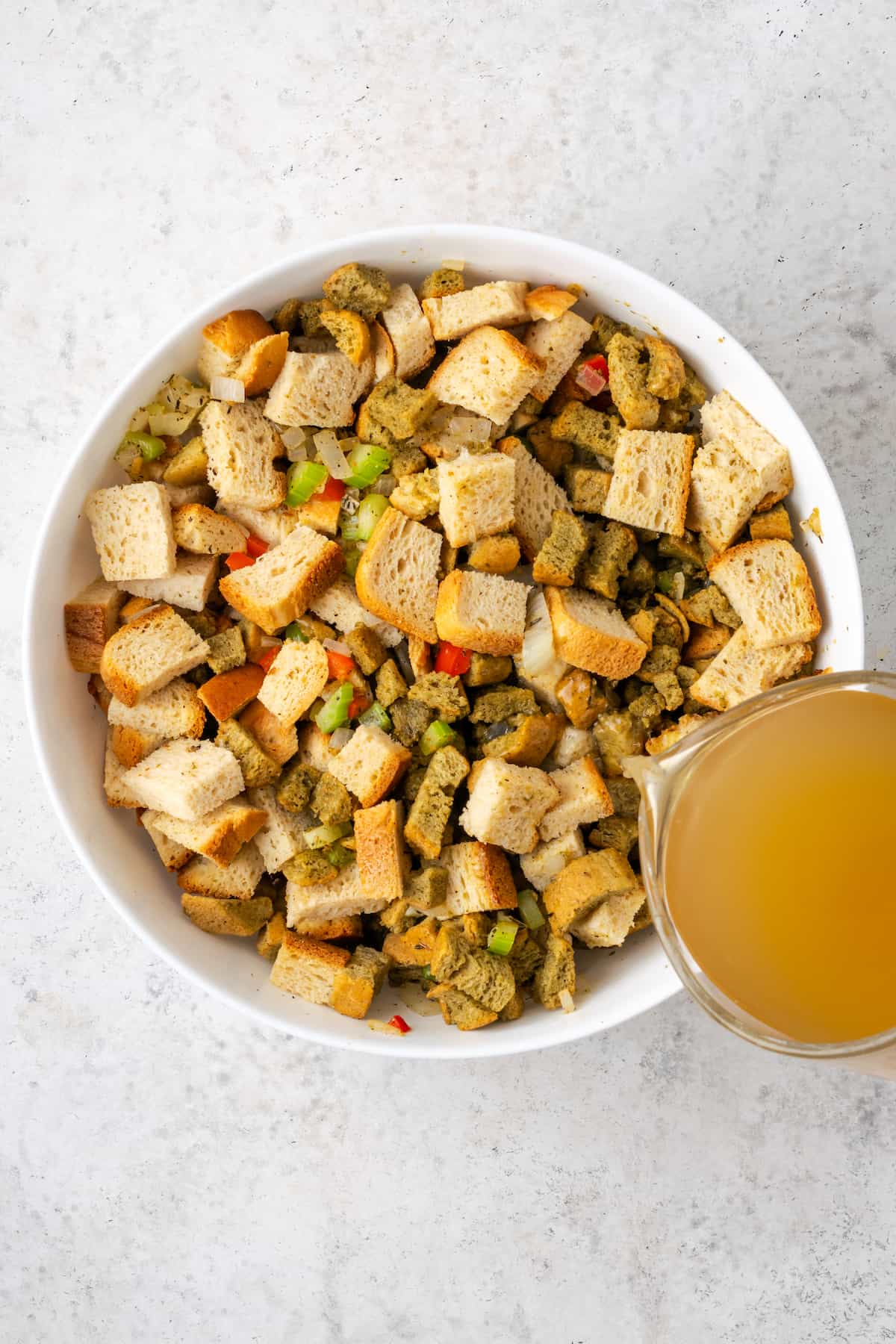 Slow Cooker Thanksgiving Dressing Family Food on the Table