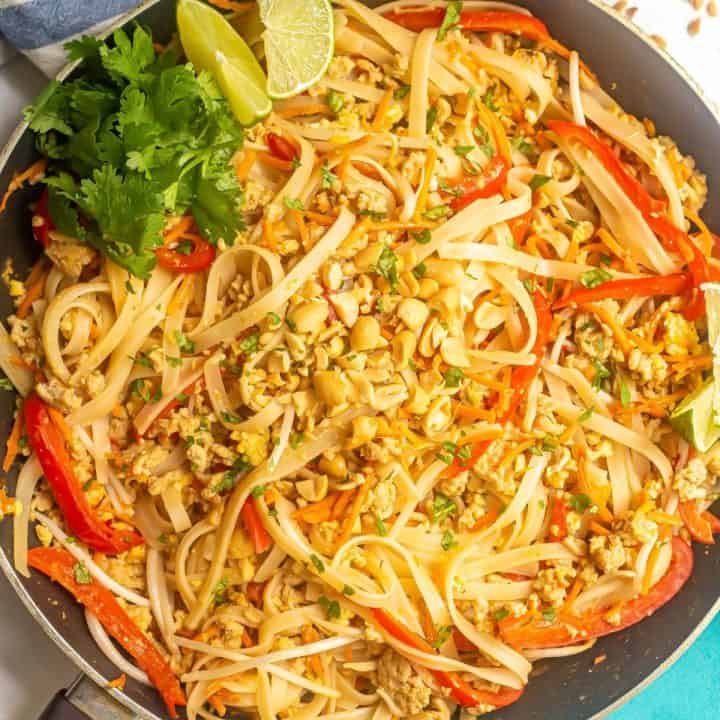 Easy Chicken Pad Thai - Family Food on the Table