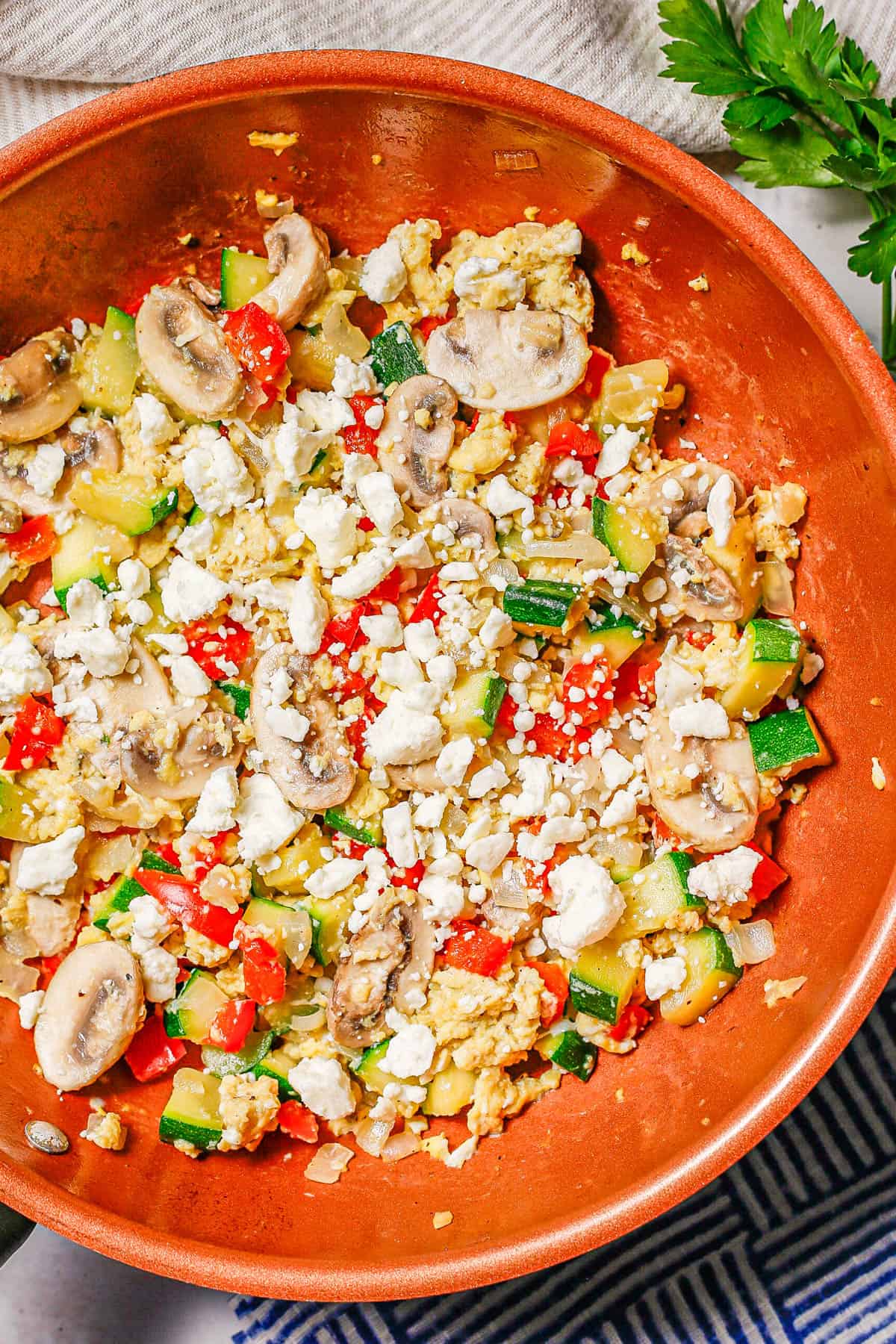 Healthy Veggie Egg Scramble - Family Food on the Table