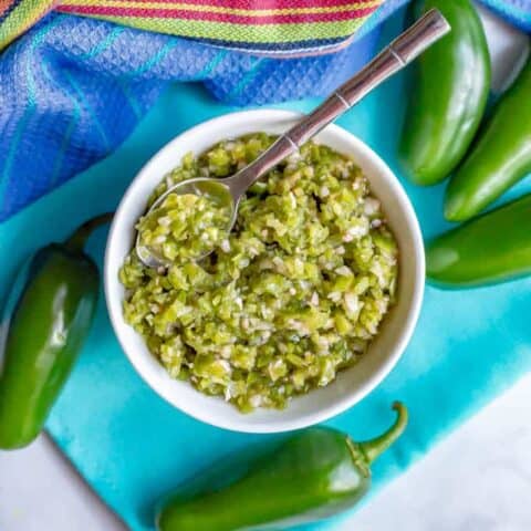 Easy Fresh Jalape o Relish - 6