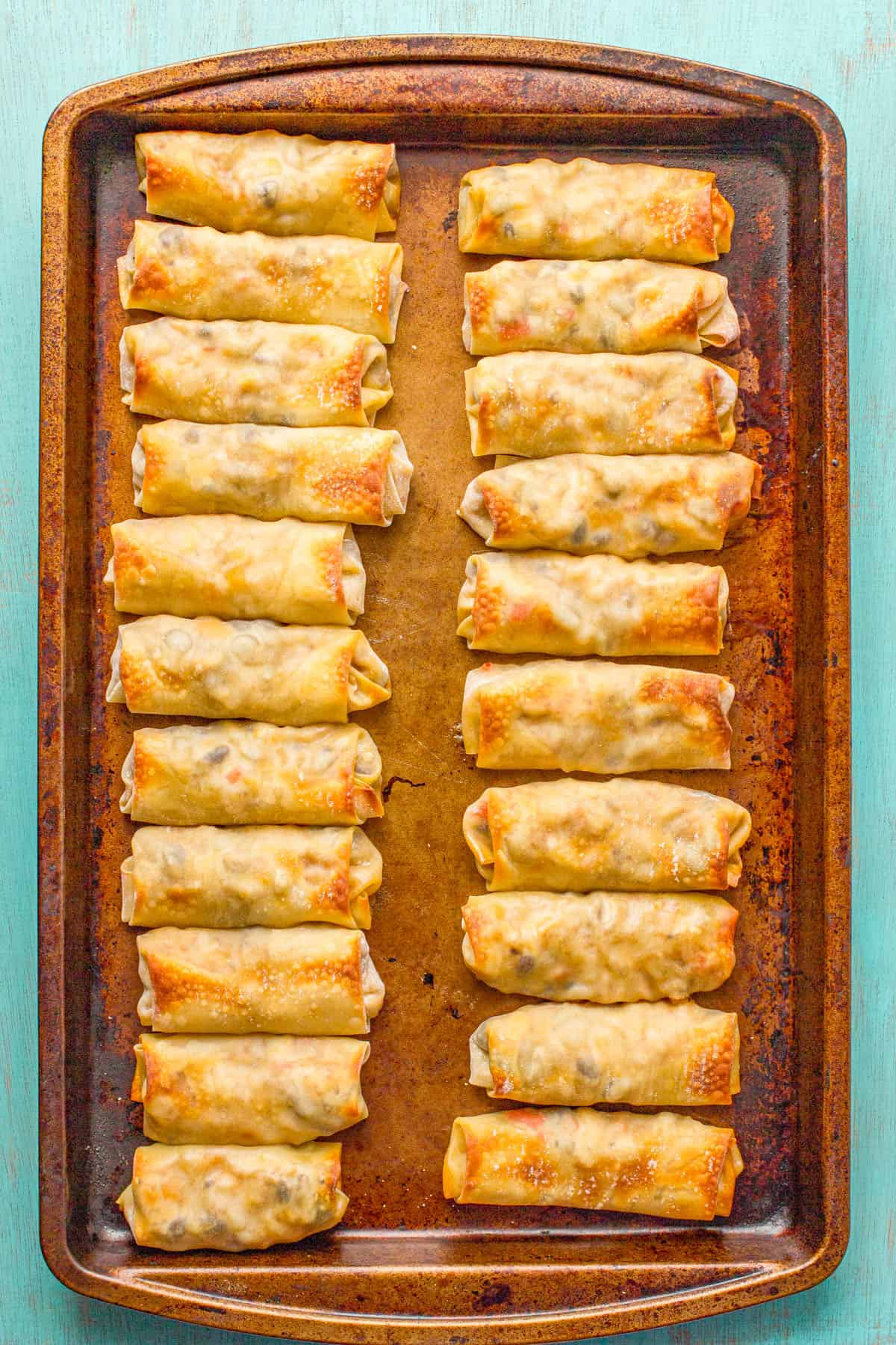 Baked Southwestern Egg Rolls - 8