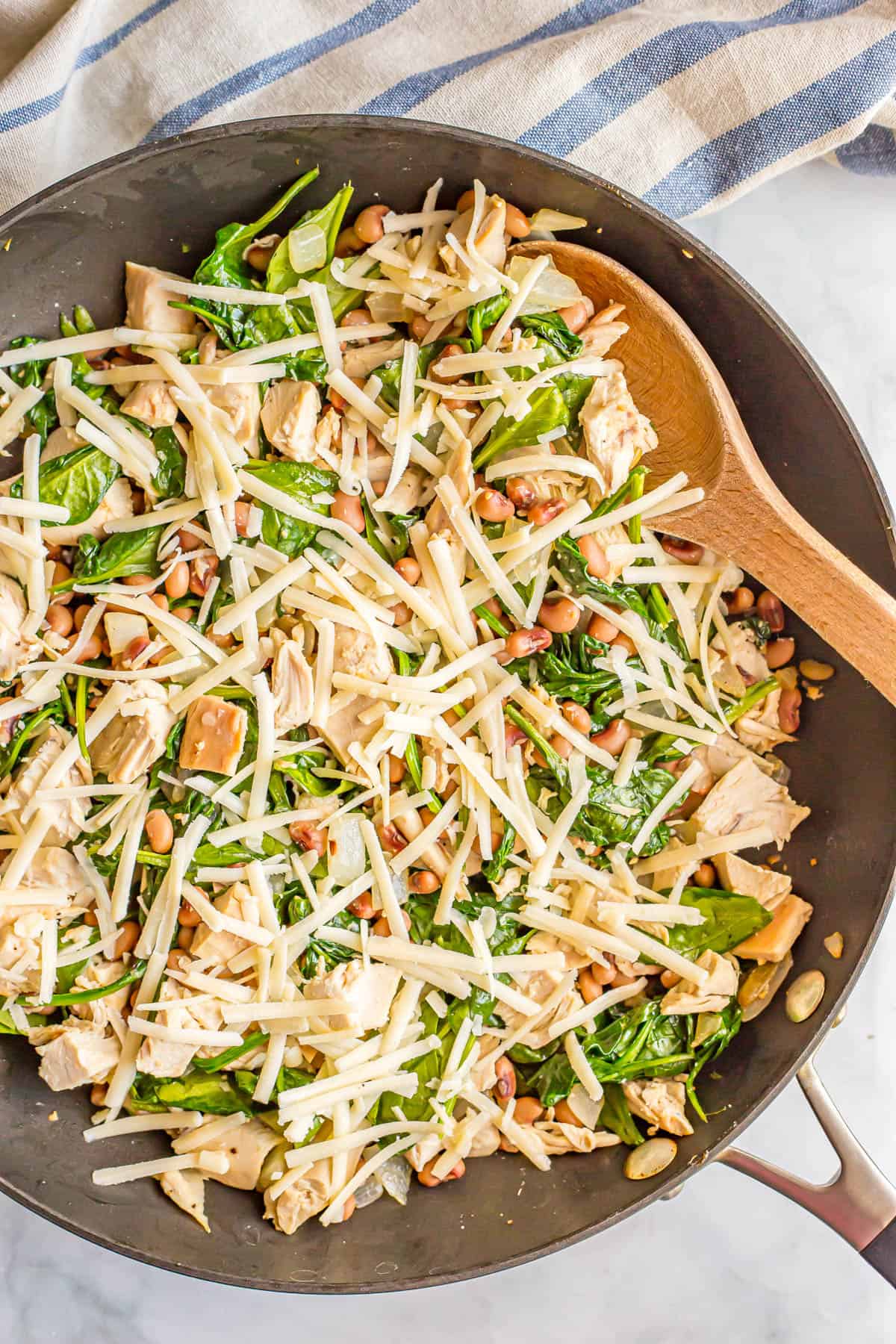 One Pot Wonder with Chicken Family Food on the Table