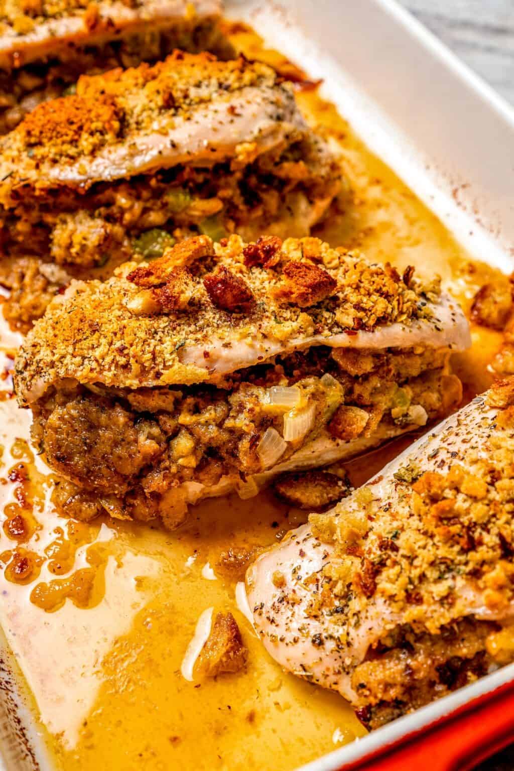Extraordinary Chicken Stuffed With Stuffing Pictures