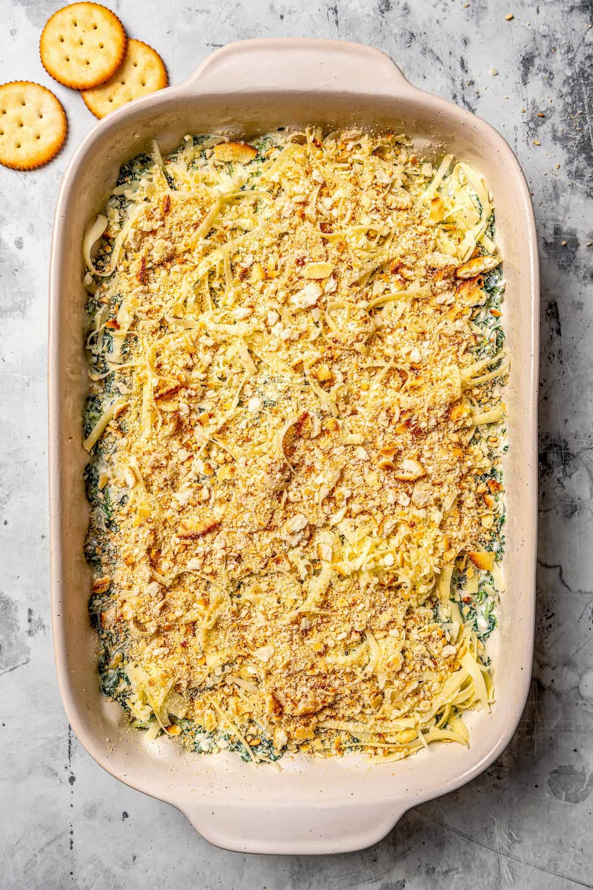 Creamed Spinach Casserole - Family Food on the Table