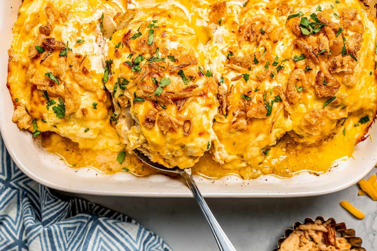 French Onion Chicken Casserole - Family Food on the Table