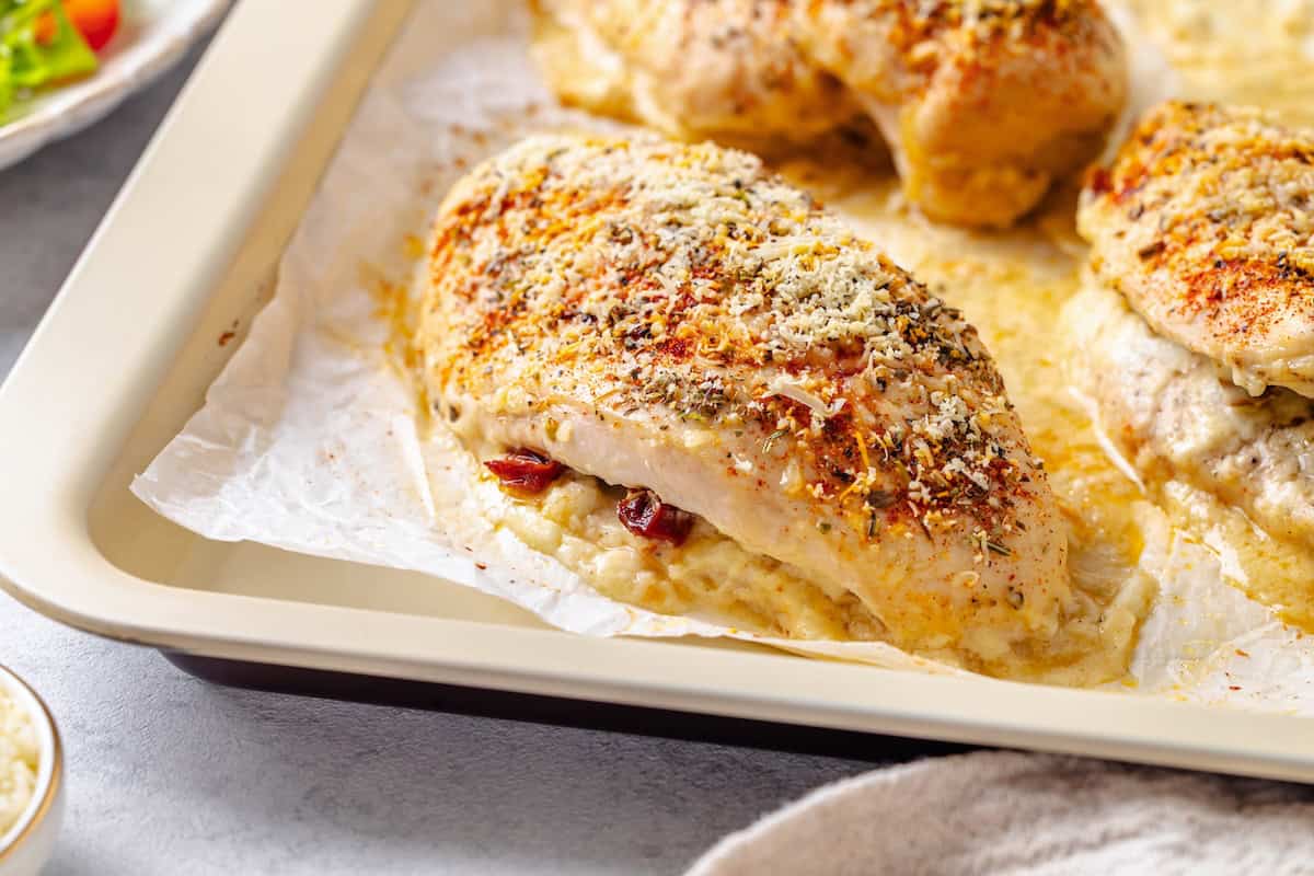 Cream Cheese Stuffed Chicken - Family Food on the Table